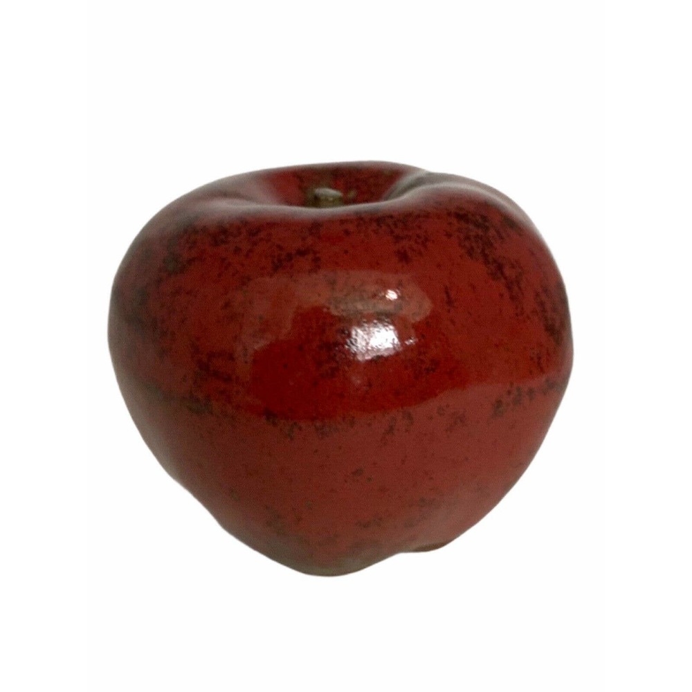 Apple Mottled Red Clay Glossy 3.5" x 4" US